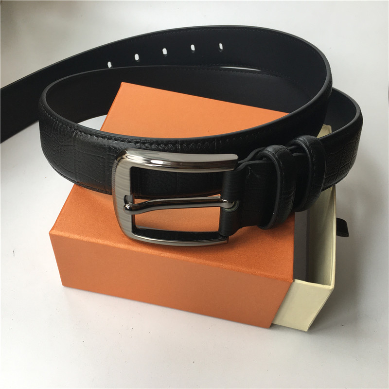 

High Quality Men Belts Genuine Belt Gold Silver Black Buckle Waistband Women Belt Red Black Brown Belts, Send with the box