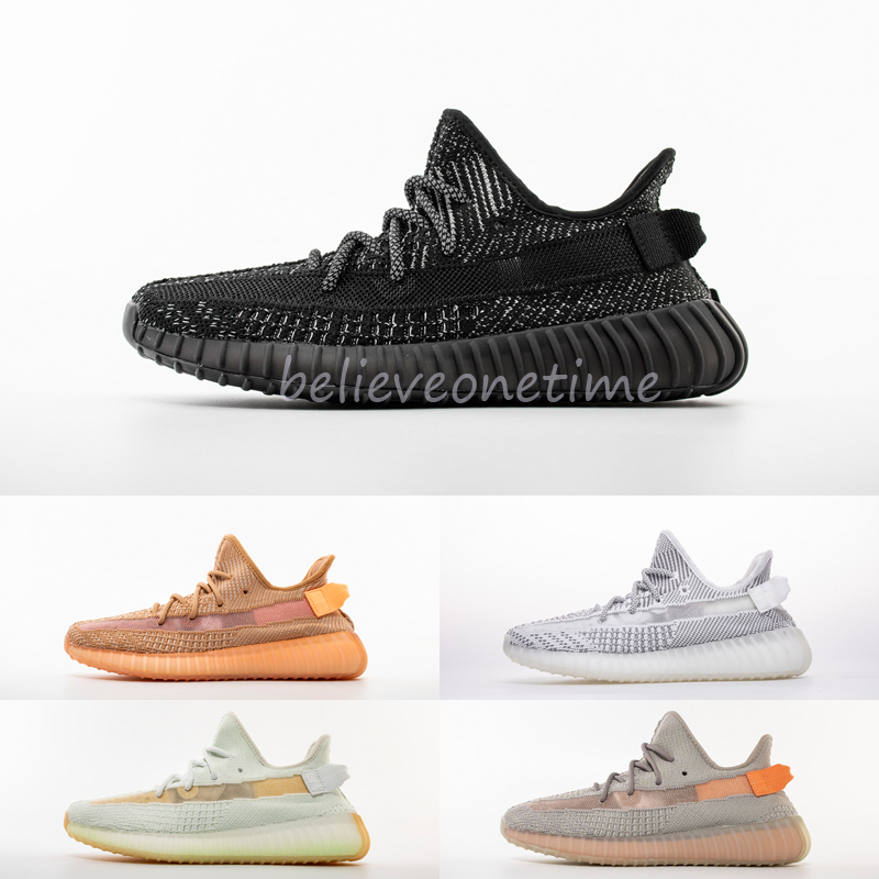 

Newest Black Static Clay Sesame True Form Hyperspace Men Women Running Shoes Kanye West Beluga 2.0 Orange Bred sports Sneakers 36-48, 18 black copper