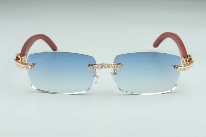 

endless diamond sunglasses 3524012 with wood legs and 56mm lens