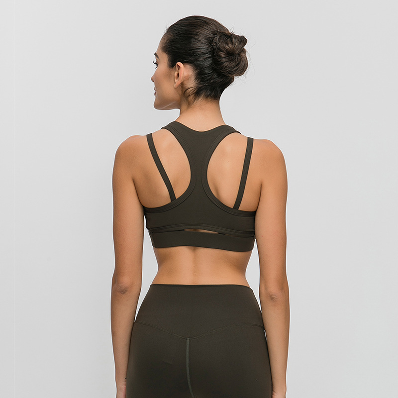 

lu02 yoga bras Professional Training Vest sports gym clothing high quality breathable from lu yoga sports, White;red