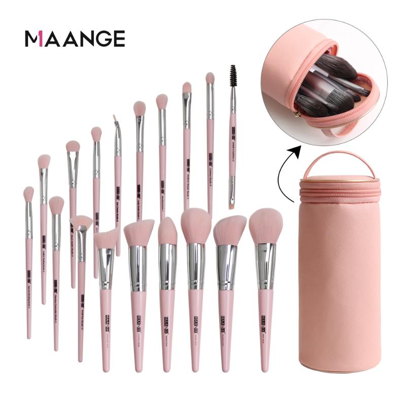 

Makeup Brushes MAANGE 6/12/18/20 Set Professional Beauty Make Up Brush With Holder Natural Hair Foundation Powder Blush
