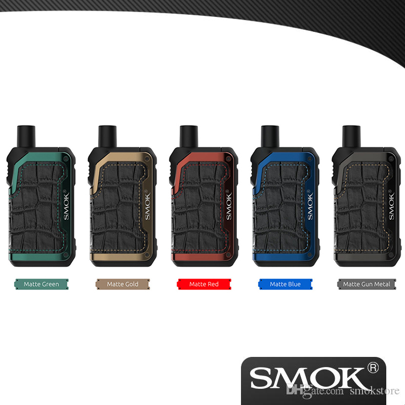 

100% Original SMOK ALIKE Mod pod Kit built-in 1600mAh battery 40W with 5.5ml Pod Cartridge RPM Coil, Matte red