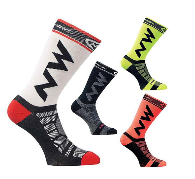 

2020 Coolmax Men Women Bike Bicycle Cycling Socks Breathable Outdoor Sport Basketball Running Football Summer Socks Hiking Climbing Socks #6, Four