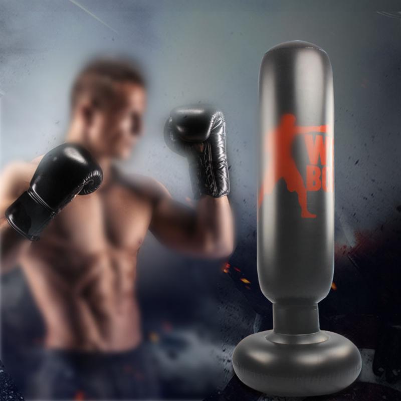 

Increase Agility Pressure Relief Free Standing Inflatable Children Adults Punching Boxing Bag Flexible PVC Training Tumbler Type