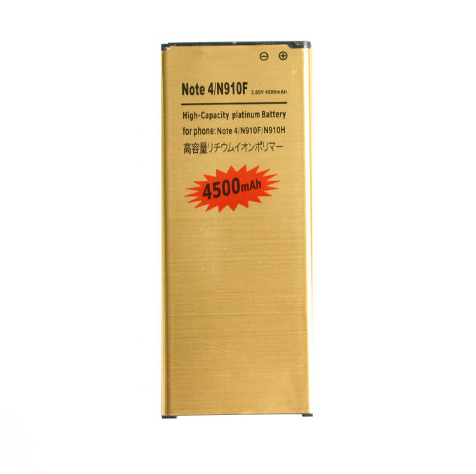 

2019 new 1x 4500mAh EB-BN910BBE Gold Replacement Battery For Samsung Galaxy Note 4 IV N910F N910H N910S N910T N910V N910A N910C N910G