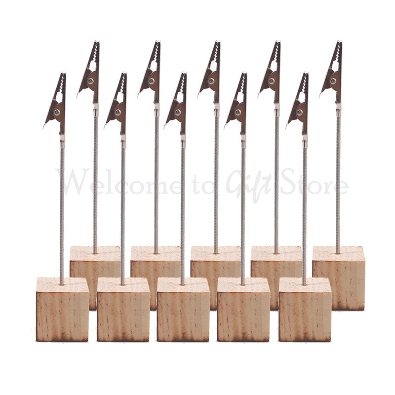 

Crocodile Iron Clip Wooden Crafts Decoration Creative Pine Square Card Holder Crocodile Iron Clip Message Folder Home Party Decoration HD013