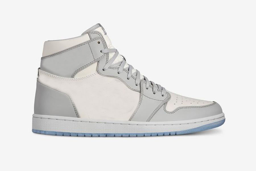 

with Box 2020 Mens Basketball Shoes Sneakers 1s Grey White Black Sports Shoes Trainers High Cut US7-13