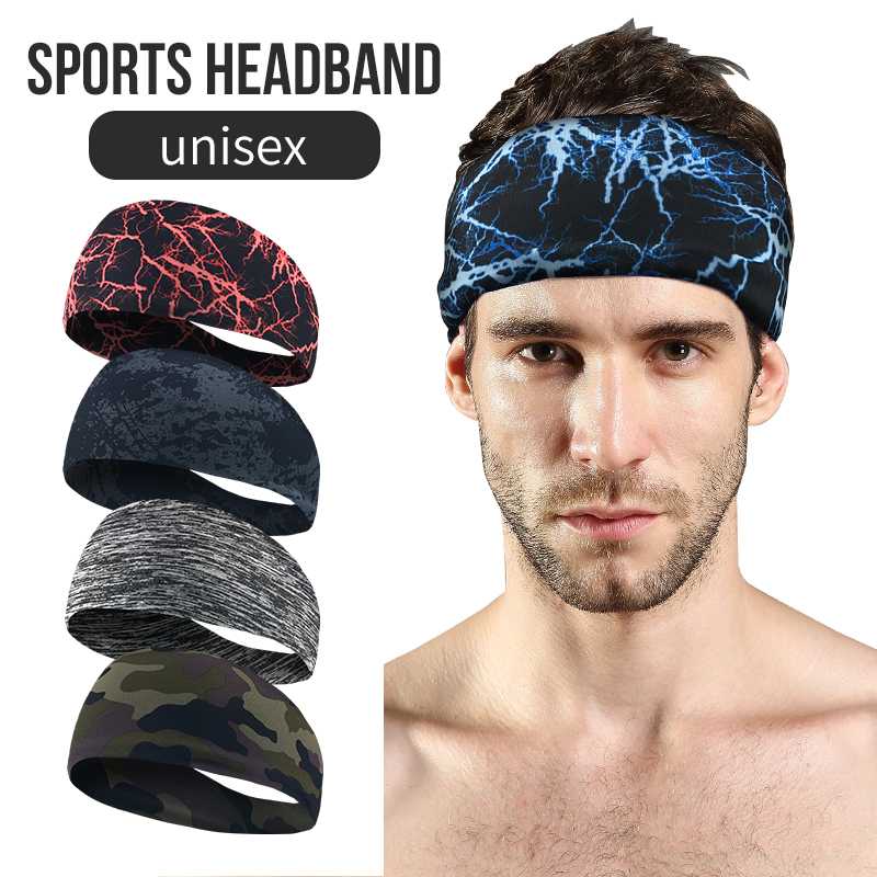 

Lycra Breathable Absorbent Antiperspirant Belt Sport Fitness Running Headband