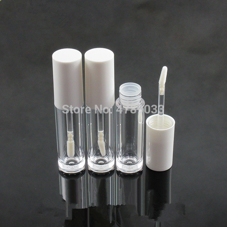 

20/30/50pcs 5ml Empty Lip Gloss Tube Container Transparent Lip Tubes Containers Refillable Bottles High Quality