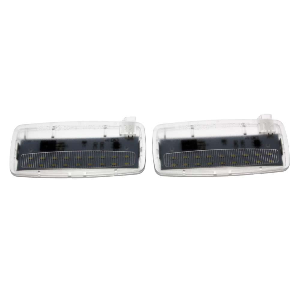 

2 PCS 18 Error Free 12v LED Universal Interior Mirror Visor LED Light Lamp for BMW E93 E93 LCI E88 Rolls-Royce RR2 Drophead RR3