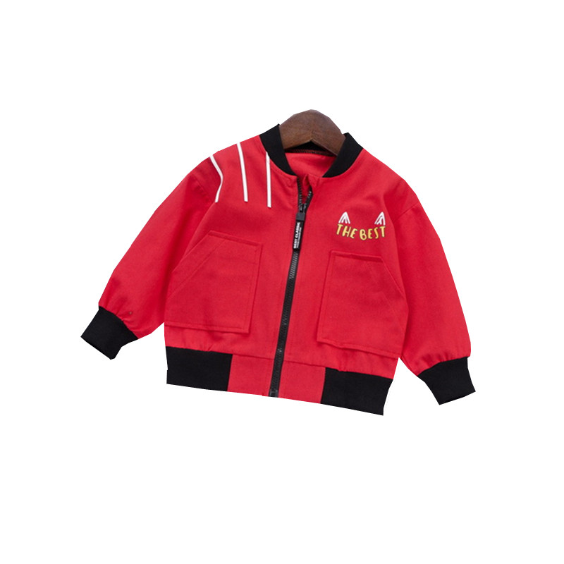 

Boys spring and autumn new long-sleeved jacket jacket 1-4 years old boy cartoon zipper cotton casual long-sleeved top, Style 2
