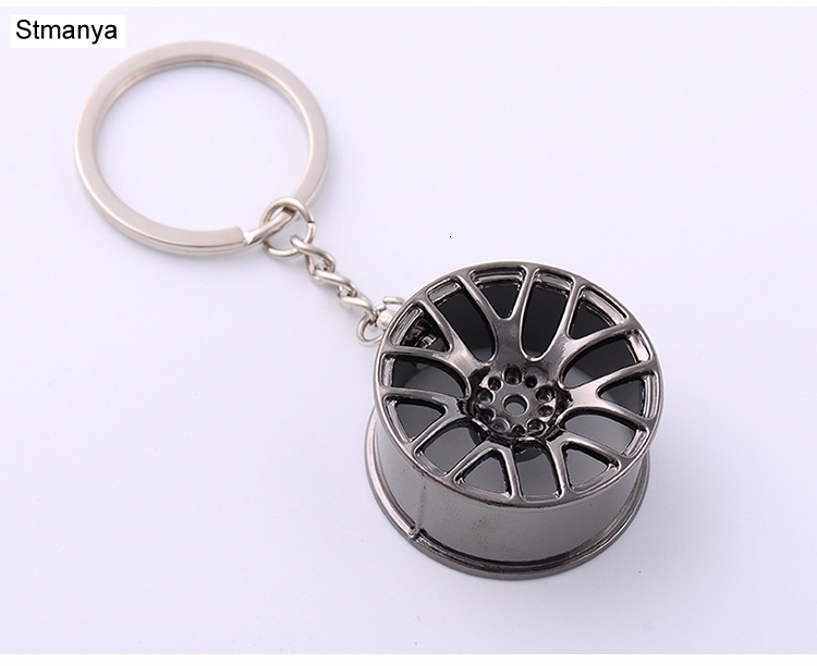 

Key Chain Miniature Bbs Wheel Rim Keychain Metal Car Key Ring Wheel Hub Key Chain Car Sales Gifts For Friend Gift