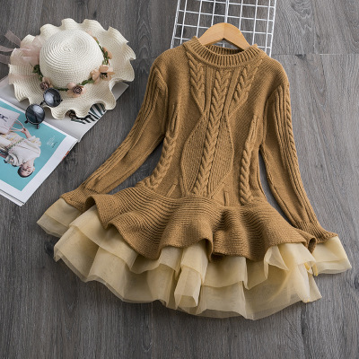 

2020 Kids Designer Dress Girls Brand Pleated Skirt Children Luxury Dress Kids Solid Color Skirt 2020 New Style Fashion Trend, Red