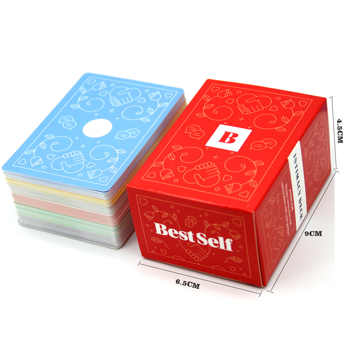 

Intimacy Deck By BestSelf-Best Couple Card Game with Full English Romantic Gifts
