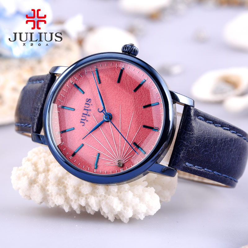

cwp 2021 JULIUS JA-888 Women's Stylish Spider-wed Textural Quartz Watch Female Fashion Casual Wristwatch Vintage Clock Gold Design Montre, Khaki