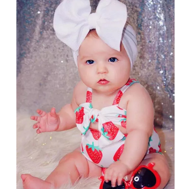 strawberry baby girl outfit