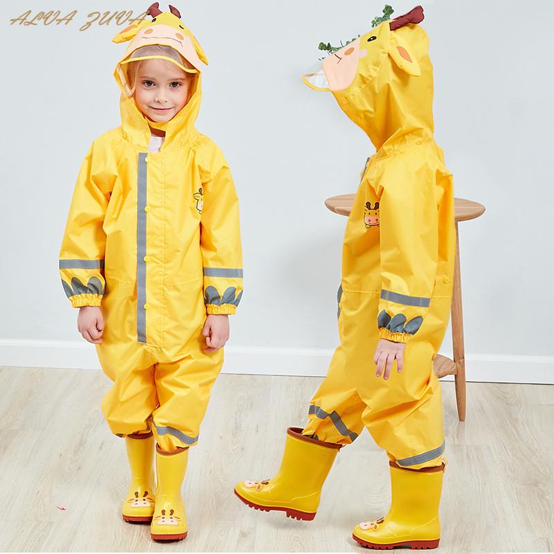 Pantalons de pluie imperméables pour enfants, nouvelle salopette imperméable 2020, combinaison pour bébés garçons et filles de 3 à 8 ans, mode en