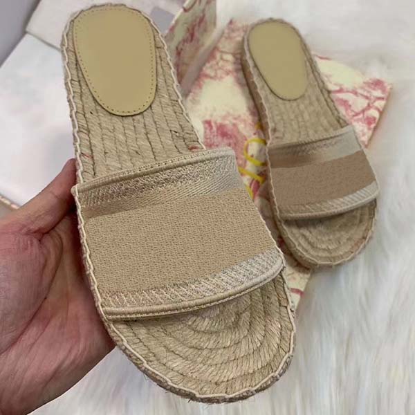 

2020High Quality Womens Luxury Designer Slides platform Sandals Embroidery Letter Designer Flip Flops Slides Flat Beach Casual shoes, Blue