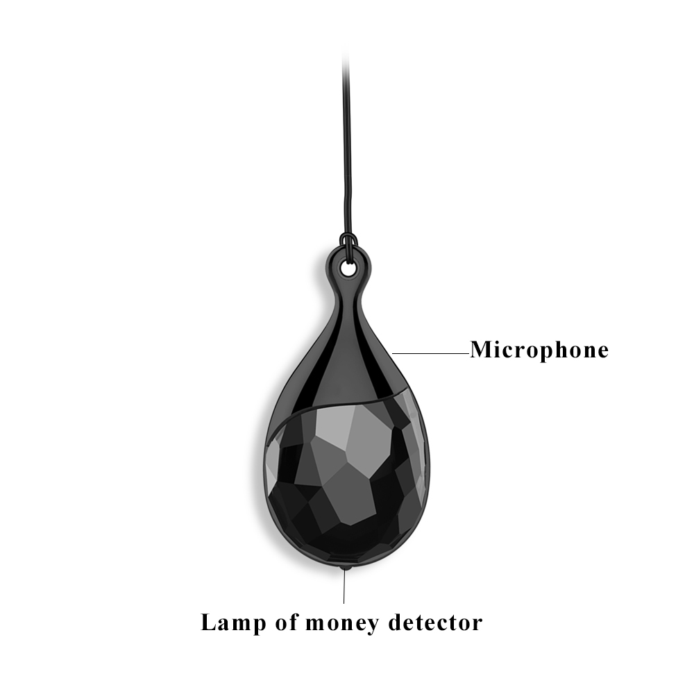 

Necklace Pendant Voice Recorder, Audio Recording,VOX Covert sound Rec