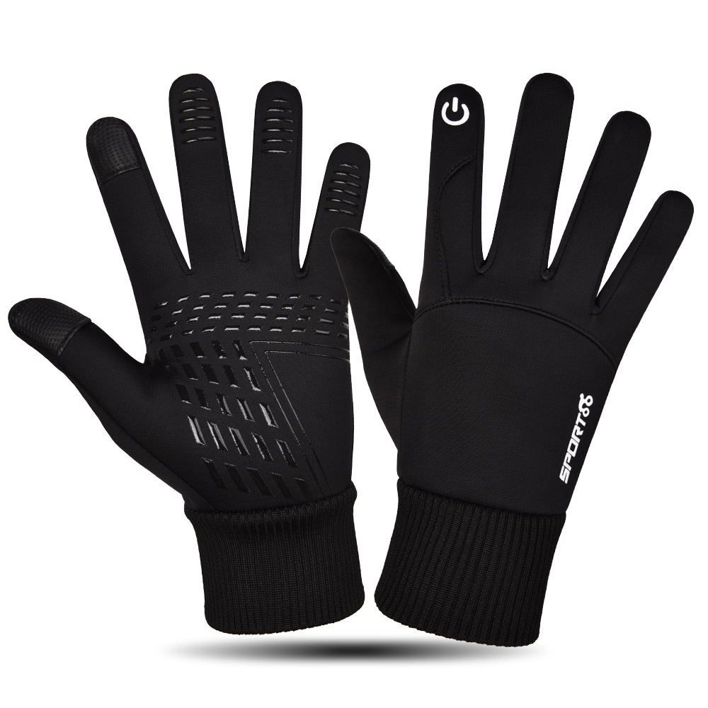 New Popular Mens Winter Keep Warm Waterproof Driving Touchscreen Gloves for Gift