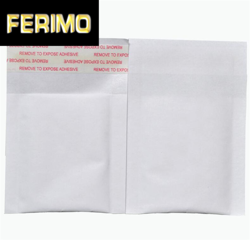 

50pcs 2 Small Size White Kraft Paper Air Bubble Envelope Bag Bubble Mailers Padded Envelopes