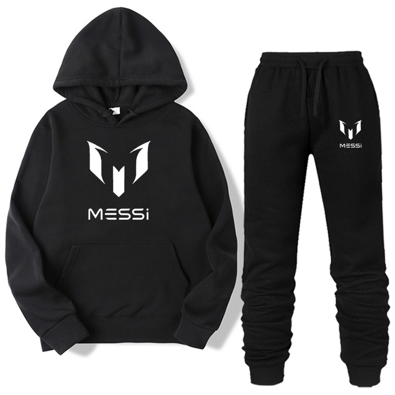 

New funny Two Pieces Set Fashion Hooded Sweatshirts Sportswear Men Tracksuit Hoodie Autumn Men Brand Clothes Hoodies+Pan, Pink-b