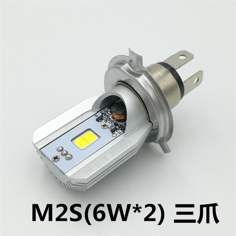 

H4 6V 8W Led Motorcycle Headlight Scooter Bulb 1000lm 6000k Light Moto Motorbike Accessories Fog Lamp For all Motorcycle