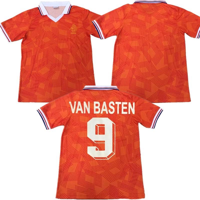 

Retro 1991 Netherlands Soccer Jersey Van Basten 1991 Holland Retro soccer jersey BERGKAMP 91 92 Gullit