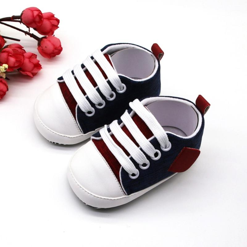 

18M Toddler Baby Boys Girls Soft Sole Sneakers Anti-Slip Outdoor Walking Shoes Casual Canvas Shoes