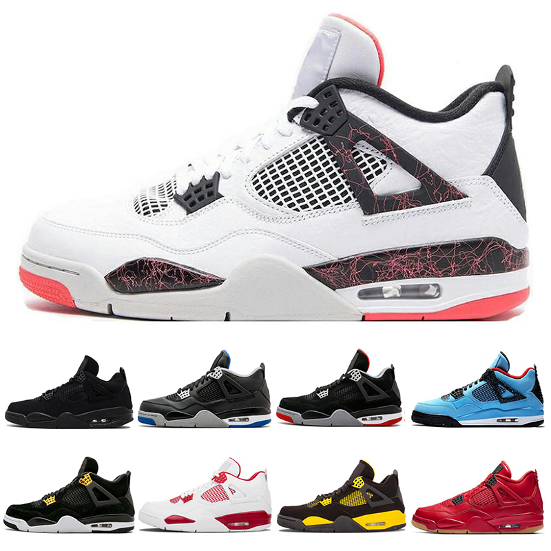 

High Quality Tattoo Singles Day 4 4s Mens women Basketball Shoes Raptors White Cement Alternate Motorsport bred 4 Pale Sports Shoes 7-13, Oreo