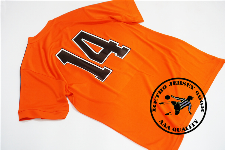 

free shipping retro 1974 cruyff home old jersey