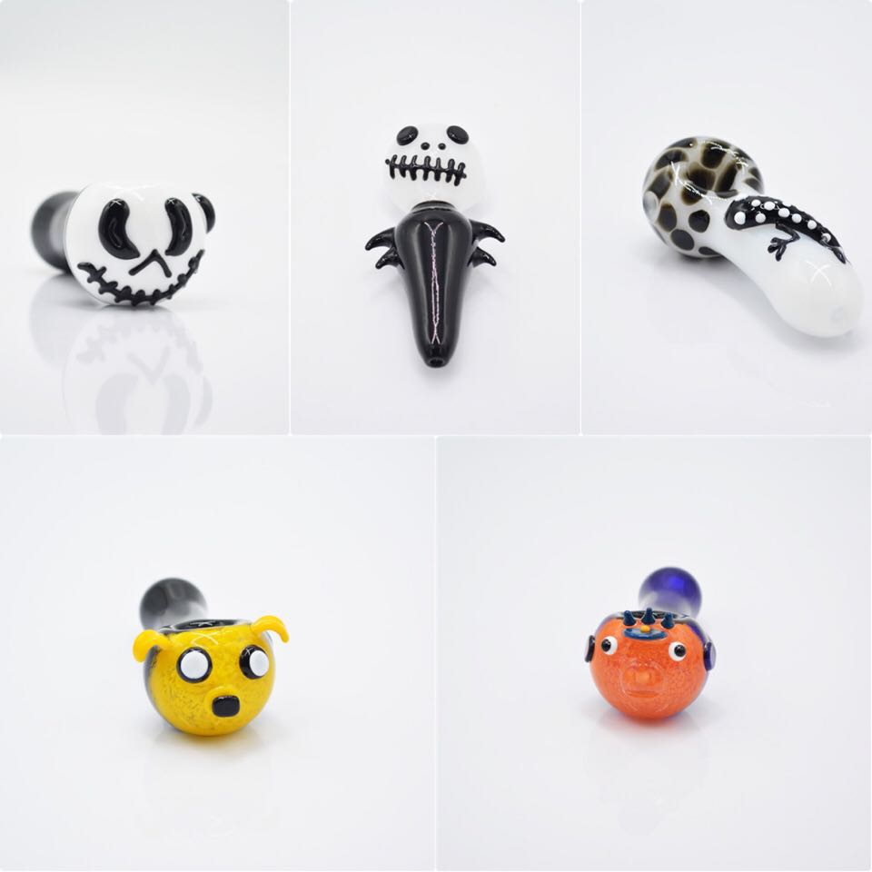 

12 designs glass pipes hot sell glass smoking accessories smoking pipe hand pipes 4 inch bubbler for bongs