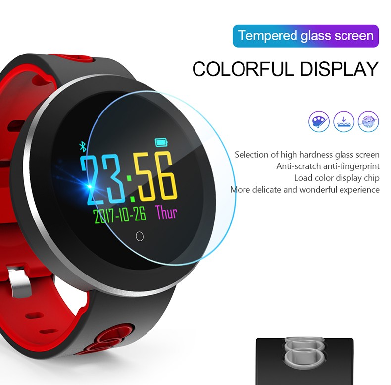 

Q8 Pro Smart Watch IP68 Waterproof Blood Prssure Heart Rate Monitor Wristwatch Fitness Tracker Bluetooth Camera Bracelet For iPhone Android