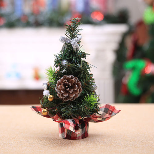 

20cm Mini Christmas Tree Decor Desk Table Festival Party Ornament Xmas Tree