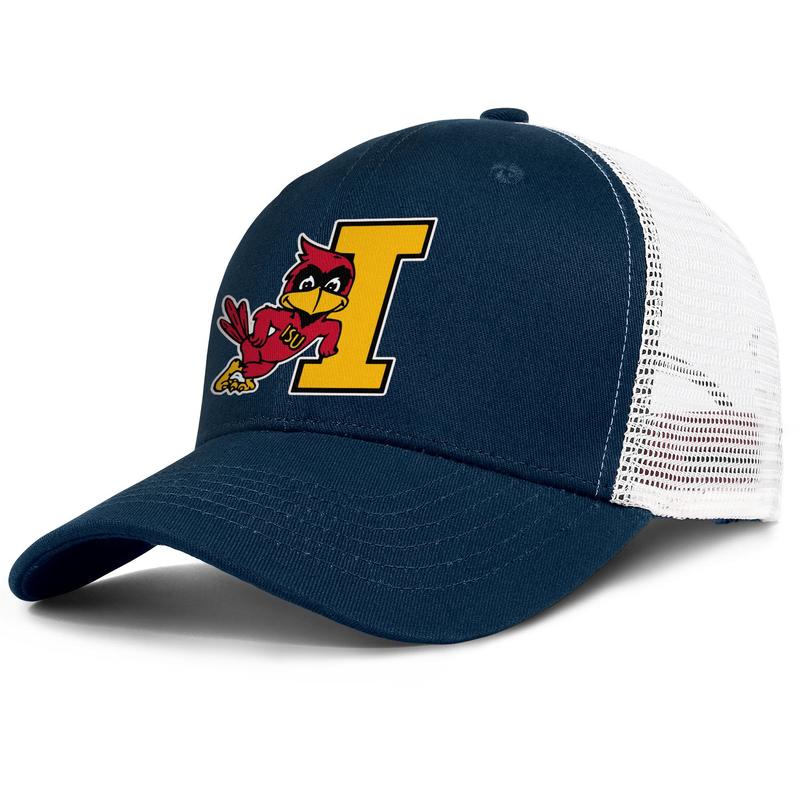 

Iowa State Cyclones football logo for men and women adjustable trucker meshcap design vintage personalized original baseballhats Marble, Blue;gray