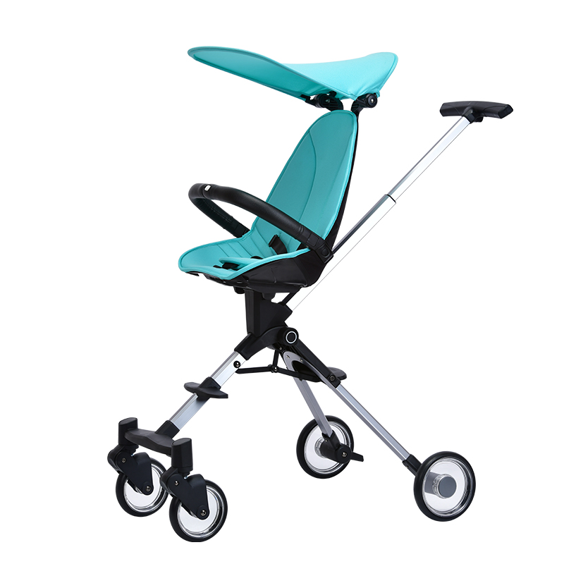 

High Landscape Baby Stroller Children Trolley Foldable Baby Carriage Lightweight Two-way Kinderwagen Triciclo Infantil Pushchair