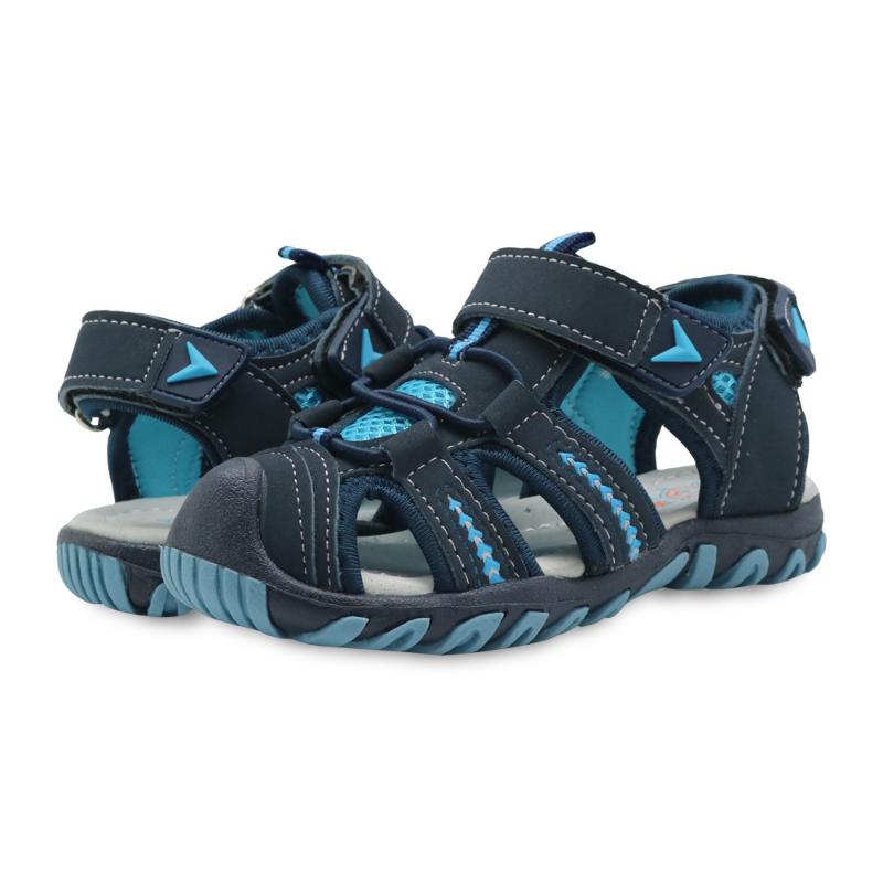 

2020 Brand Summer Children Beach Shoes Boys Sandals Closed Toe Breathable Shoes Arch Support Sport Sandals for Boys Size 21-31, Bu