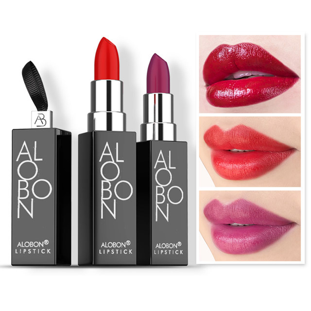 

ALOBON 18 Colors Matte Nude Lipstick Waterproof Long Lasting Makeup Moisturizing Lip Gloss Make Up Women Beauty Cosmetic, Mixed color