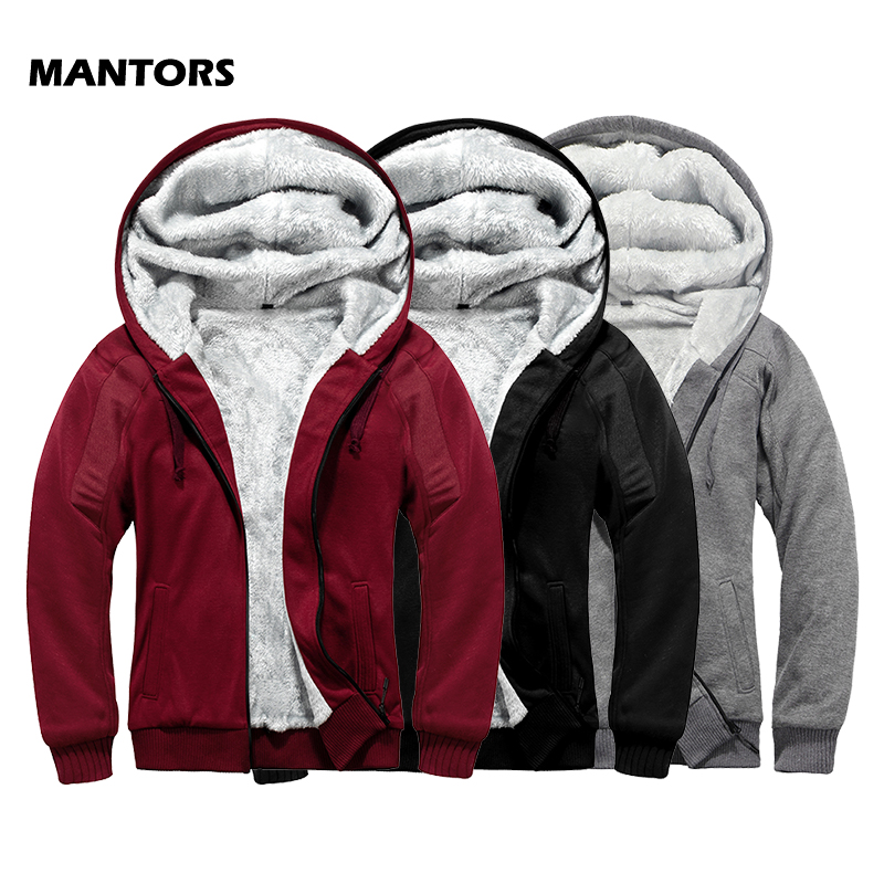 fur lined zip hoodie men's