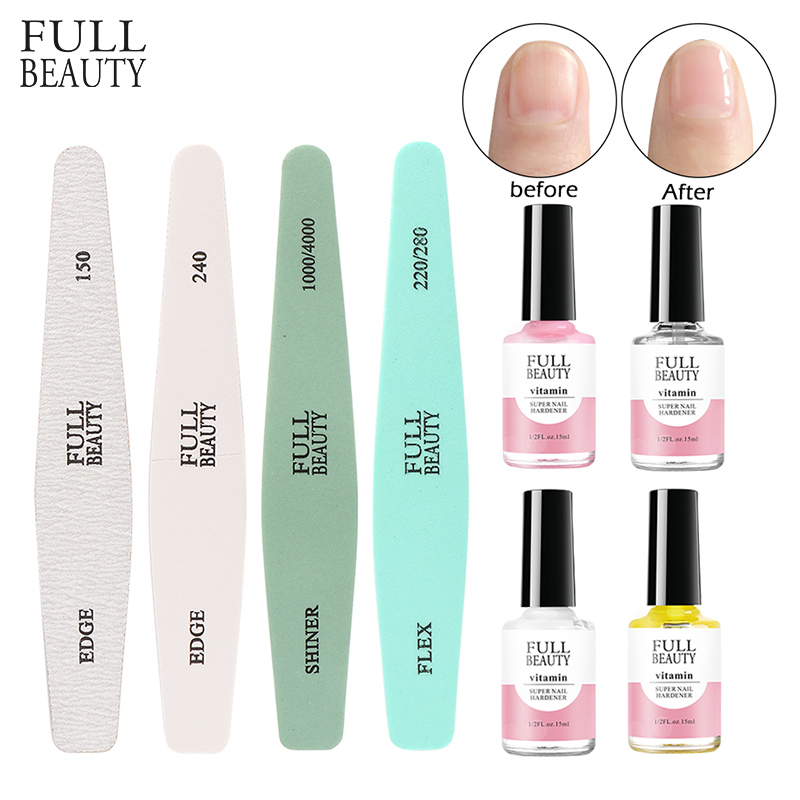 

8pcs Nail Files Treatment Care Manicure Set Transparent Nutrition Oil Softener Cuticle Remover Nail Polish Skin Protector CH1799