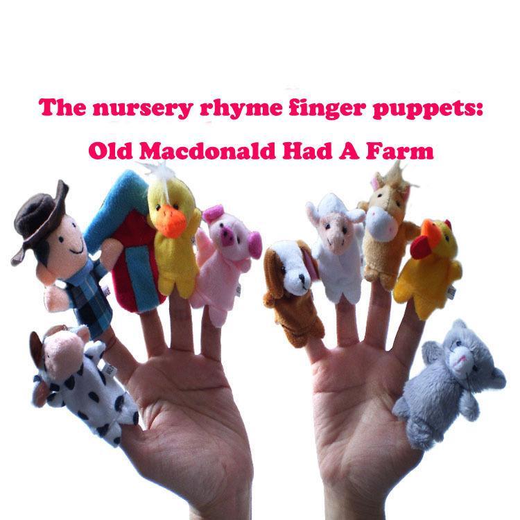 animal farm finger puppets
