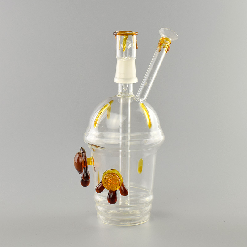

Cup shape Hookah water pipe tortoise funny animal bongs dab rig for smoking small bong