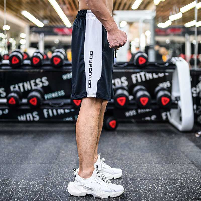 

2020 running shorts men quick dry Loose gym jogging shorts for men short brand Bodybuilding sports running short pants, B24d black shorts