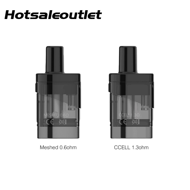 

Vaporesso PodStick Pod Cartridge 2ml with 1.3ohm CCELL Coil and 0.6ohm Meshed Coil 100% Original