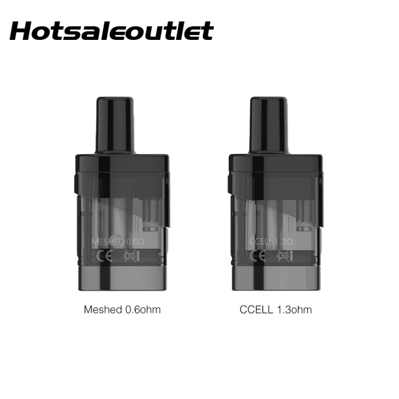 

Vaporesso PodStick Pod Cartridge 2ml with 1.3ohm CCELL Coil and 0.6ohm Meshed Coil 100% Original