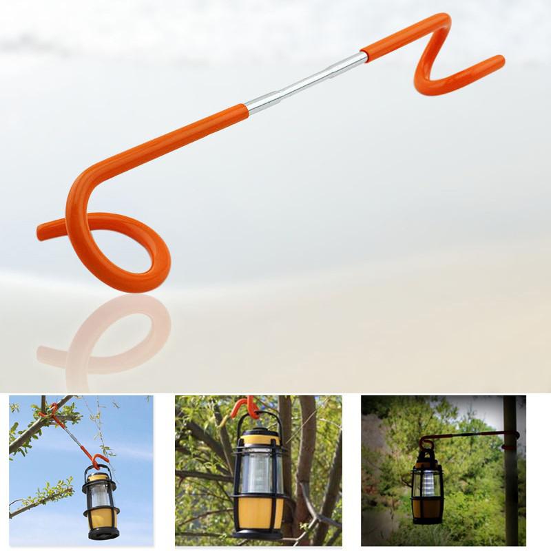 

Multifunction Home Storage Hangers Outdoor Camping S-shape Rack Thickened Iron Double Head Light Hanging Racks Hook