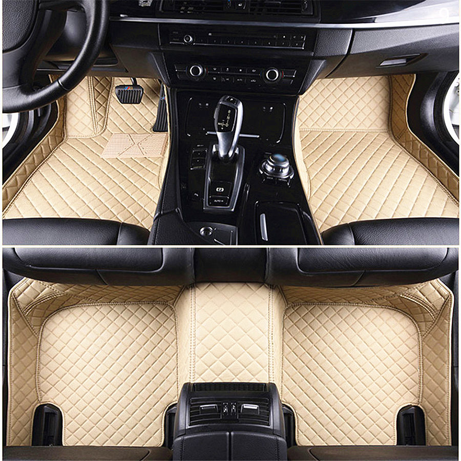 For AUDI A5 2011-2016 Car Floor Mat Front Rear Liner Auto Mats Carpets