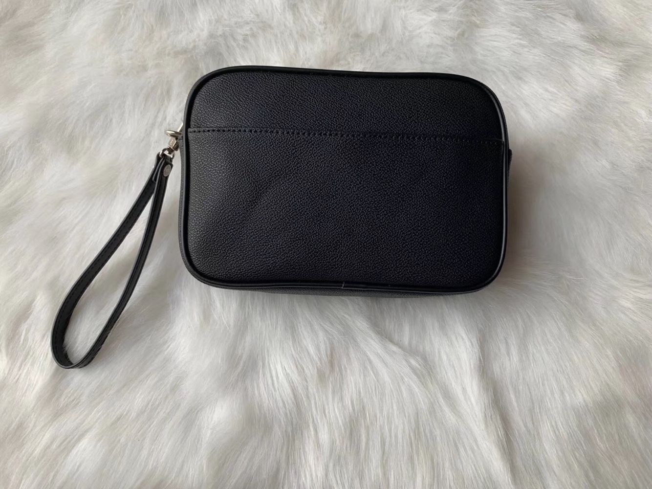 

free shipping top pu Women cosmetic bags famous makeup bag travel pouch make up bag ladies Clutch Bags purses toiletry bag #L6158V, Black grid