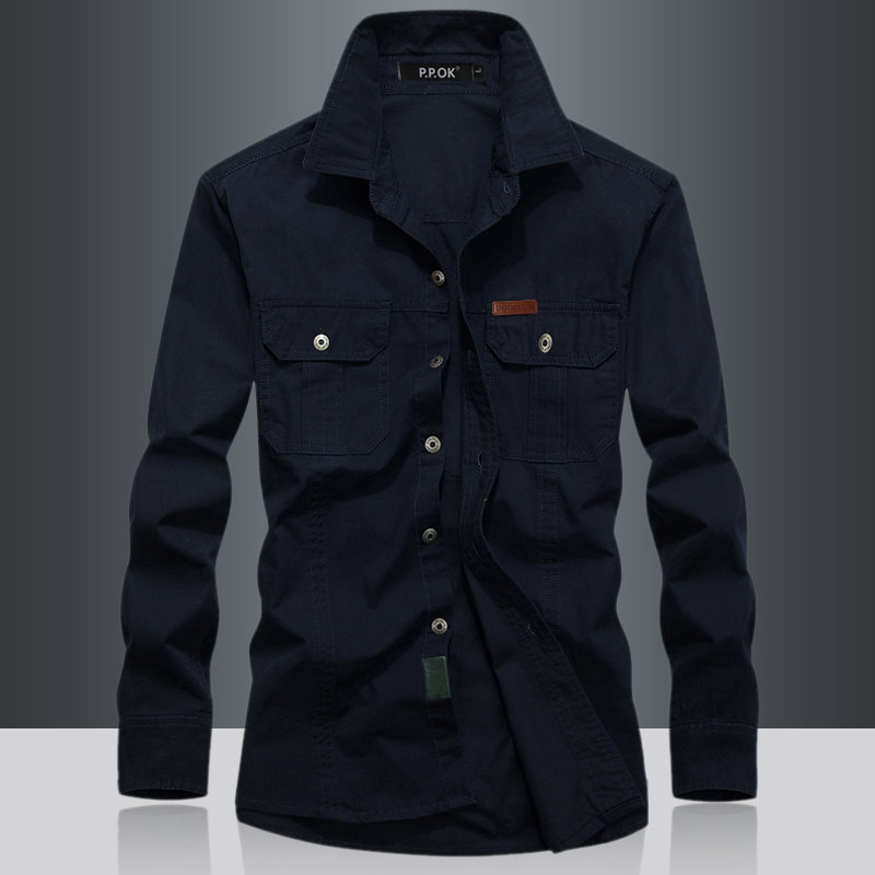 denim army shirt