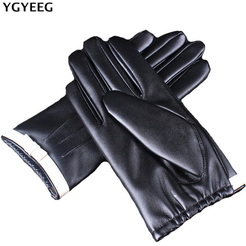 Peau de porc en Tricot De Laine Gants hiver épaissir Fleece Chaud Hommes Big Taille Gants de cuir